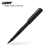 凌美（LAMY）钢笔 狩猎系列练字正姿钢笔学生文具办公礼品 毕业礼物企业团购 磨砂黑17-0.5mm