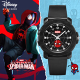 迪士尼（Disney）儿童手表男孩小学生漫威蜘蛛侠炫酷卡通指针式石英表防水男童手表