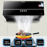 奇田（Qitian）全封闭式三防电机 中式抽油烟机 油烟机 CXW-268 -D04平网GB 不含安装