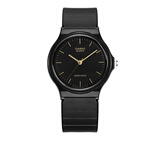 卡西欧（CASIO）手表学生小黑表简约指针石英电子表 手表男女考试手表时尚运动表 MQ-24-1E 33mm小表盘