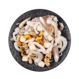 美加佳海鲜什锦1kg（内分2袋装）虾仁鱿鱼扇贝贻贝 生鲜海鲜水产