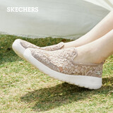 斯凯奇（Skechers）女鞋夏季透气软底一脚蹬健步鞋懒人鞋平底单鞋百搭休闲鞋896020