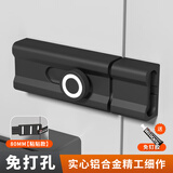 迪普尔免打孔插销门栓室内反锁扣房间门闩明装门扣防盗门锁扣