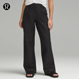 lululemon丨Utilitech™ 女士宽松剪裁中腰长裤 LW5GLXA 黑色 S