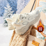 361°运动鞋女冬季加绒复古雪地靴厚底休闲老爹棉鞋子女682446704B-6