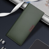 WILLIAMPOLO保罗新款男士钱包长款真皮多卡位卡包软牛皮防盗刷防消磁薄款钱夹