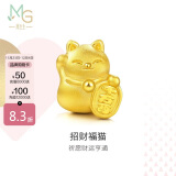 周生生黄金转运珠Charme招财福猫足金串珠不含绳89164C定价