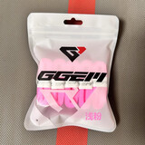 聚将聚将新款手胶奶胶羽毛球拍专业粘性亮面吸汗带手柄皮GL168pro手胶 樱花粉6只装