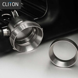 CLITON咖啡接粉环 咖啡机手柄磁吸接粉器布粉环防洒防飞粉圈51mm通用