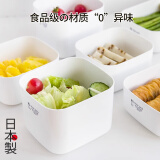 家の物语（KATEI STORY）日本进口小学生水果盒便携冰箱保鲜盒食品级冷冻收纳盒饭盒便当盒 水果盒小号 500ml 单件装