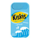 酷滋（Kiskis）无糖薄荷糖铁盒装 网红水果接吻香体清口含片清新口气糖果含片 海盐口味*1盒