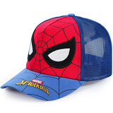 迪士尼儿童帽子春夏男童宝宝鸭舌帽小孩遮阳帽太阳帽潮 HM60099红色(网眼款) 52cm/适合3岁以上-5岁