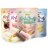 波路梦 迷你蛋糕卷 下午茶零食 迷你蛋糕卷4口味各1袋