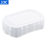 JJC 闪光灯柔光罩 机顶闪柔光盒 肥皂盒 适用于佳能600EX 600EX-RT 相机户外打光 摄影拍照配件