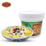 桥头重庆桥头桶装5千克系列餐饮装重庆小面调料麻辣调料麻辣火锅底料 桥头桶装酸菜鱼配料酸爽味5kg