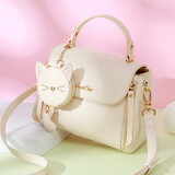 欧时纳（JUST STAR）包包女款2025年新款轻奢侈单肩斜挎包手提包高级女士包包生日礼物