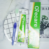 天狮牌奥乐中草药牙膏135克 清新口气护牙 带牙刷套装 （新包装升级蓝色外盒）新老包装随机发 奥乐中草药牙膏2只