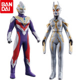 万代（BANDAI） 超决战对装奥特曼 决战怪兽 奥特曼与怪兽 男孩玩具 儿童节礼物 特利迦 复合型超决战卡露蜜拉