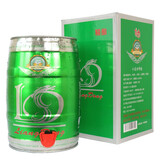 亮动青岛亮动精酿原浆啤酒12°P小麦白啤酒5L*1桶装国产扎啤超市啤酒  5L 1桶 礼盒装