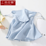 上海故事防晒面罩女夏季真丝桑蚕丝口罩遮阳护颈魔术贴面纱送女友生日礼物
