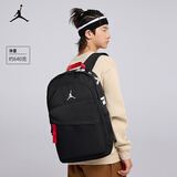 NIKE JORDAN 耐克AJ双肩背包大学生电脑包男女大容量书包 正黑色 8/20(49x30x17cm)