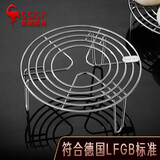 三四钢®蒸架316食品级不锈钢蒸笼架子高压锅304高脚蒸菜蒸蛋架蒸格篦子 304矮脚款：16cm