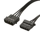 尘土 SATA主板电源线 台式主机机箱显卡电源线 电脑连接固态机械硬盘 大4pin转15pin转接头供电转换线 IDE大4Pin一分一光驱硬盘电源线 0.2米