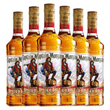 马爹利摩根欧德船长黑白朗姆调酒配制酒英国原装原瓶进口洋酒节日送礼品 700mL 6瓶 金朗姆酒