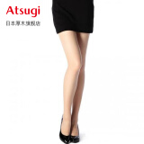 厚木Atsugi透明包芯丝超薄黑丝连裤袜丝袜女袜AM1603 378浅肤色 M-L（身高150-165）