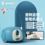 胖丁玩伴（Pumpkii）宠物玩具监控宠物陪伴 移动机器人 智能遥控 猫狗自嗨 WIFI连接可充电 蓝色款 标配