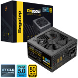 鑫谷（segotep）GN850W ATX3.1金牌认证电源（原生PCIE5.0/扁平线材/支持40显卡直插/台式电脑主机箱电源）