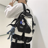 梦凡客书包女潮流ins风双肩包男初高中学生防泼水电脑包休闲背包