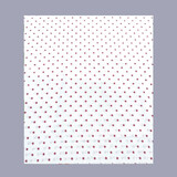 木阳森纯棉平纹纱布100%全棉斜纹包棉花棉絮被子衬布里布稀网布内胆布料 五角星 一米【平纹加密布料】