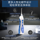 松下(Panasonic) 电动冲牙器 洗牙器 水牙线 牙齿清洁器 口腔冲洗器 便携洁牙器 洗牙机 EW1211 进口款
