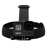 MAXCAM适用于dji大疆灵眸osmo运动相机Action4 3 2头带戴头部固定支架头套 gopro12 11 10 9 8 7配件