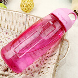 乐基因（nalgene） 美国户外运动随手水杯子大容量耐高温塑料男女学生防漏轻巧便携 枚红色 750ml 【N-Gen Pretty Pink】