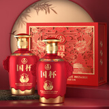 五粮液仙林生态国杯礼盒 52度500ml*2瓶 宴请送礼酒水