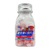 康投 维生素C含片 36g 水果口味 1瓶 水蜜桃味