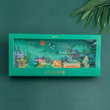 藤缠树金属书签中国风套装文创苏州四季园林礼盒博物馆纪念品文艺精美可爱创意礼品儿童学生教师节礼物 园林之夏（配手提袋）