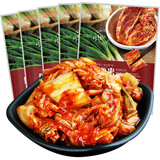 盛源来 辣白菜泡菜 韩式韩国朝鲜族小吃咸菜下饭菜拌饭 泡菜350g*5