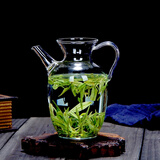 高茗（gaoming） 仿宋茶壶小早执壶耐热茶具泡绿茶器透明小号醒酒壶玻璃壶 小早壶300ml