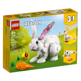 乐高（LEGO）积木拼装 31133 可爱的白兔 8岁+男孩女孩儿童玩具生日礼物
