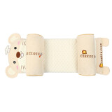 双漫婴儿枕头定型枕新生儿宝宝枕彩棉透气吸汗荞麦枕 大厨鼠先生 定型枕+方巾