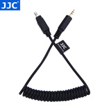 JJC 相机快门连接线 手柄遥控快门线配件 适用于索尼尼康佳能富士松下奥林巴斯适马微单反 2.5mm接口 尼康M接口 替代MC-DC2