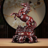 吉善缘 《马上腾飞》马摆件 12生肖马到成功马年纪念品店铺装饰开业礼品 小号腾飞马