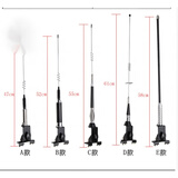 古尔马汽车用天线拉风天线越野车轿车型夹边天线旗杆信号加长车载长天线 D款61cm