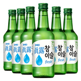真露（JINRO）韩国烧酒 16度 360ml*6瓶 进口洋酒 清爽 低度微醺