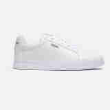 蔻驰（COACH）Lowline Low 男款低帮时尚休闲鞋 纯色复古皮革运动板鞋 Optic White 白色 US7.5/40码