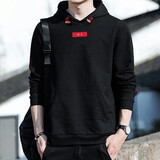 彪马（PUMA）卫衣秋运动服健身训练跑步休闲时尚连帽套头衫536049-01 L码