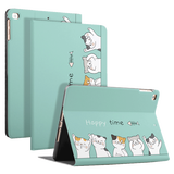 zoyu iPadAir2保护套Air1软壳a1566适用苹果平板电脑A1474全包防摔9.7卡通可爱 欢乐时光 Air1/2